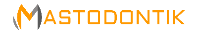Logotipo de Mastodontik Logotipo de Mastodontik
