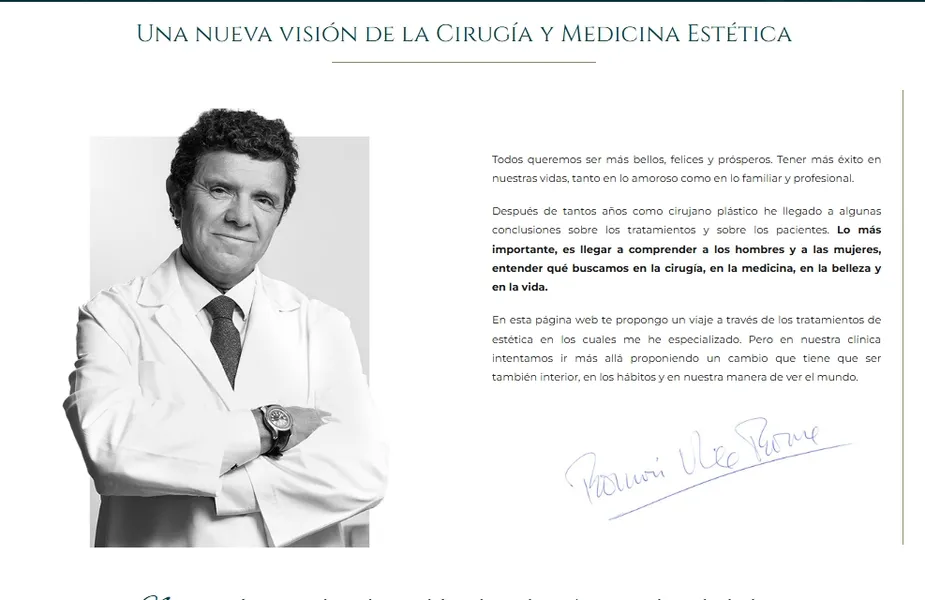 Franja para presentar al Doctor Vilarovira