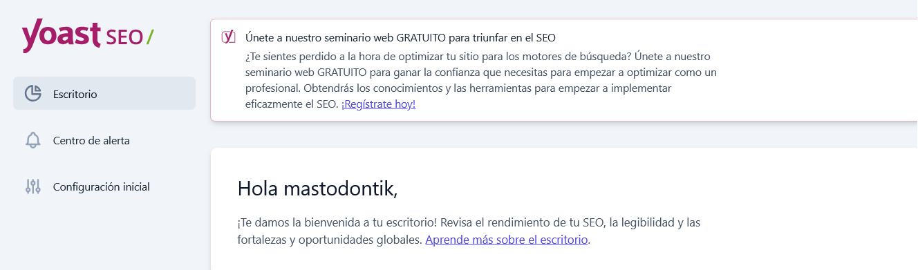 Yoast SEO de Mastodontik Yoast SEO de Mastodontik