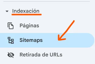 Sitemap de tu página web